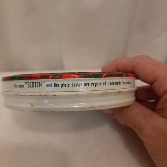 Vintage 1950's Scotch Brand Electrical Tape No 23 Tin With Tape 3M Memorabilia - Picture 3 of 13